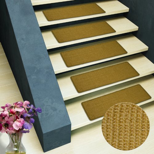 Meisterei Sisal - Stufenmatte MA Natur Stufenmatte ohne Überhang, natürliche schöne Sisalstruktur,rutschsicher durch beschichtetes Natur-Latex, wohnlichen Farben, variabel verwendbar, tierfreundlich. von KARAT