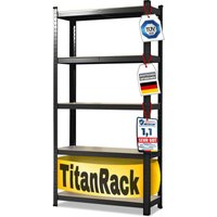 Schwerlastregal Schwarz 150 x 75 x 30 cm von KARAT