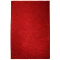 Shaggy Hochflor Teppich Rot 100 x 150 cm von KARAT