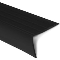 Karat - Stufenkantenprofil Michigan 45 x 42 mm Schwarz Länge: 100 cm von KARAT