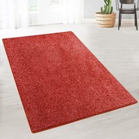 Teppich-Läufer auf Maß gekettelt Bali Rot 50 x 50 cm von KARAT