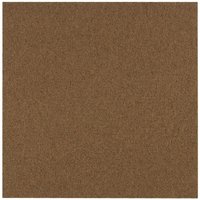 Karat - Teppichfliese Edinburgh Braun EDG135F02 50 x 50 cm von KARAT