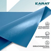 Karathomeliving - Bodenschutzmatte für Hartböden Neo Erhältlich in vielen Farben Blau 90 x 350 cm von KARATHOMELIVING