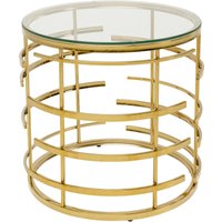 Beistelltisch Jupiter Gold Ø55cm von KARE DESIGN