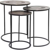 Beistelltisch Marrakesh Ø48cm (3/Set) von KARE DESIGN