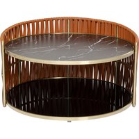 Couchtisch Copper Ø86cm von KARE DESIGN