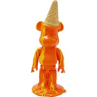 Deko Figur Gelato Bear Orange 40cm von KARE DESIGN