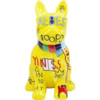Deko Figur Graffiti Dog Gelb 122cm von KARE DESIGN