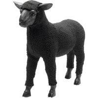 Deko Figur Happy Sheep Wool Schwarz 37cm von KARE DESIGN