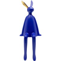 Deko Figur Sitting Rabbit Blau 35cm von KARE DESIGN