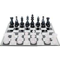 Deko Objekt Chess Transparent 60x60cm von KARE DESIGN