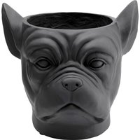 Deko Übertopf Bulldog Schwarz von KARE DESIGN