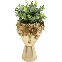 Deko Vase Flowercrown Gold 20cm von KARE DESIGN