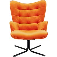 Drehsessel Oscar Velvet Orange von KARE DESIGN