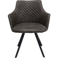 Drehstuhl Coco Anthrazit Drehstuhl Coco Anthrazit von KARE DESIGN