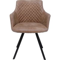 Drehstuhl Coco Braun von KARE DESIGN