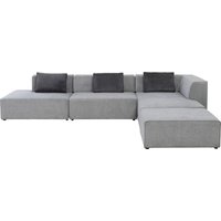 Ecksofa Infinity Atlanta Grau Rechts von KARE DESIGN