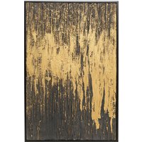 Gerahmtes Bild Abstract Schwarz 80x120cm von KARE DESIGN