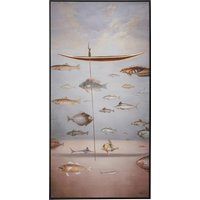 Gerahmtes Bild Cloud Fisherman Boat 60x120cm von KARE DESIGN