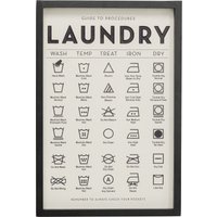 Gerahmtes Bild Laundry 61x41cm Gerahmtes Bild Laundry 61x41cm von KARE DESIGN