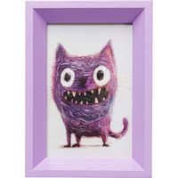 Gerahmtes Bild Mad Cat 13x18cm Gerahmtes Bild Mad Cat 13x18cm von KARE DESIGN