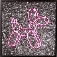 Glasbild Balloon Dog LED 80x80cm Glasbild Balloon Dog LED 80x80cm von KARE DESIGN