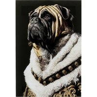 Glasbild King Pug 40x60cm von KARE DESIGN