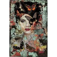 Glasbild Lady Butterfly 100x150cm Glasbild Lady Butterfly 100x150cm von KARE DESIGN