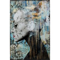 Glasbild Lady Flower 100x150cm Glasbild Lady Flower 100x150cm von KARE DESIGN