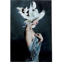 Glasbild Mother of Doves 80x120cm von KARE DESIGN