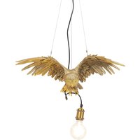 Hängeleuchte Animal Owl Gold 60cm von KARE DESIGN