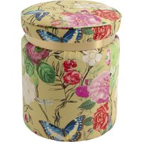 Hocker Flower Fever Gelb Ø39cm Hocker Flower Fever Gelb Ø39cm von KARE DESIGN