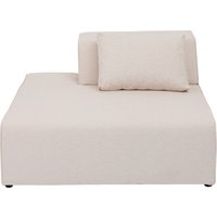 Infinity Ottomane Semi Elements Creme Links 120cm von KARE DESIGN