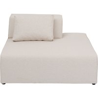 Infinity Ottomane Semi Elements Creme Rechts 120cm von KARE DESIGN