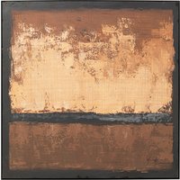 Kare Design Bild mit Rahmen "Gerahmtes Bild Silence Braun 120x120cm" von KARE DESIGN
