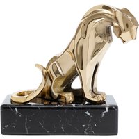 Kare Design Dekofigur "Deko Figur Lion on Marble 34cm" von KARE DESIGN
