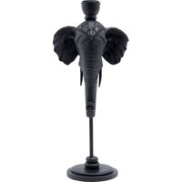 Kerzenständer Elephant Head Schwarz 36cm von KARE DESIGN