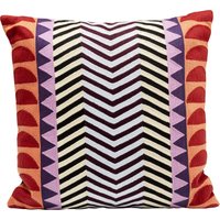 Kissen Colour Block Zig Zag 45x45cm von KARE DESIGN