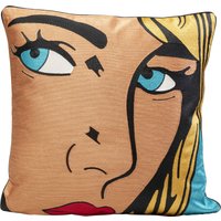 Kissen Comic Lady 50x50cm von KARE DESIGN