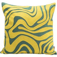 Kissen Electric Feeling Gelb 45x45cm von KARE DESIGN
