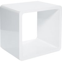 Lounge Cube MDF White von KARE DESIGN