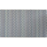 Outdoor Teppich Zigzag Blau 160x230cm von KARE DESIGN