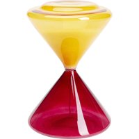 Sanduhr Timer Rot-Orange 18cm von KARE DESIGN