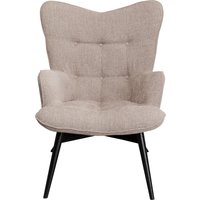 Sessel Black Vicky Hellbraun von KARE DESIGN