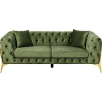 Sofa Bellissima 2-Sitzer Velvet Grün 200cm von KARE DESIGN