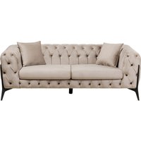 Sofa Bellissima 2-Sitzer Velvet Taupe 200cm Sofa Bellissima 2-Sitzer Velvet Taupe 200cm von KARE DESIGN