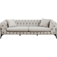 Sofa Bellissima 3-Sitzer Beige 240cm von KARE DESIGN