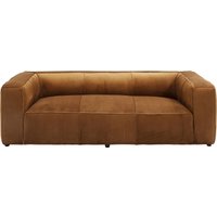 Sofa Cubetto 3-Sitzer Velvet Braun 220cm von KARE DESIGN