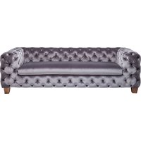 Sofa Desire 3-Sitzer Silbergrau von KARE DESIGN