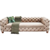 Sofa Desire 3-Sitzer Velvet Ecru von KARE DESIGN